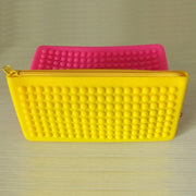 Trade Shop - Borsetta Pochette Silicone 20x10 Cm Portamonete Porta Oggetti Monete Documenti -