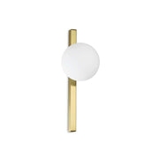 Lampada Da Parete Binomio Ap1 Ottone Ideal-Lux