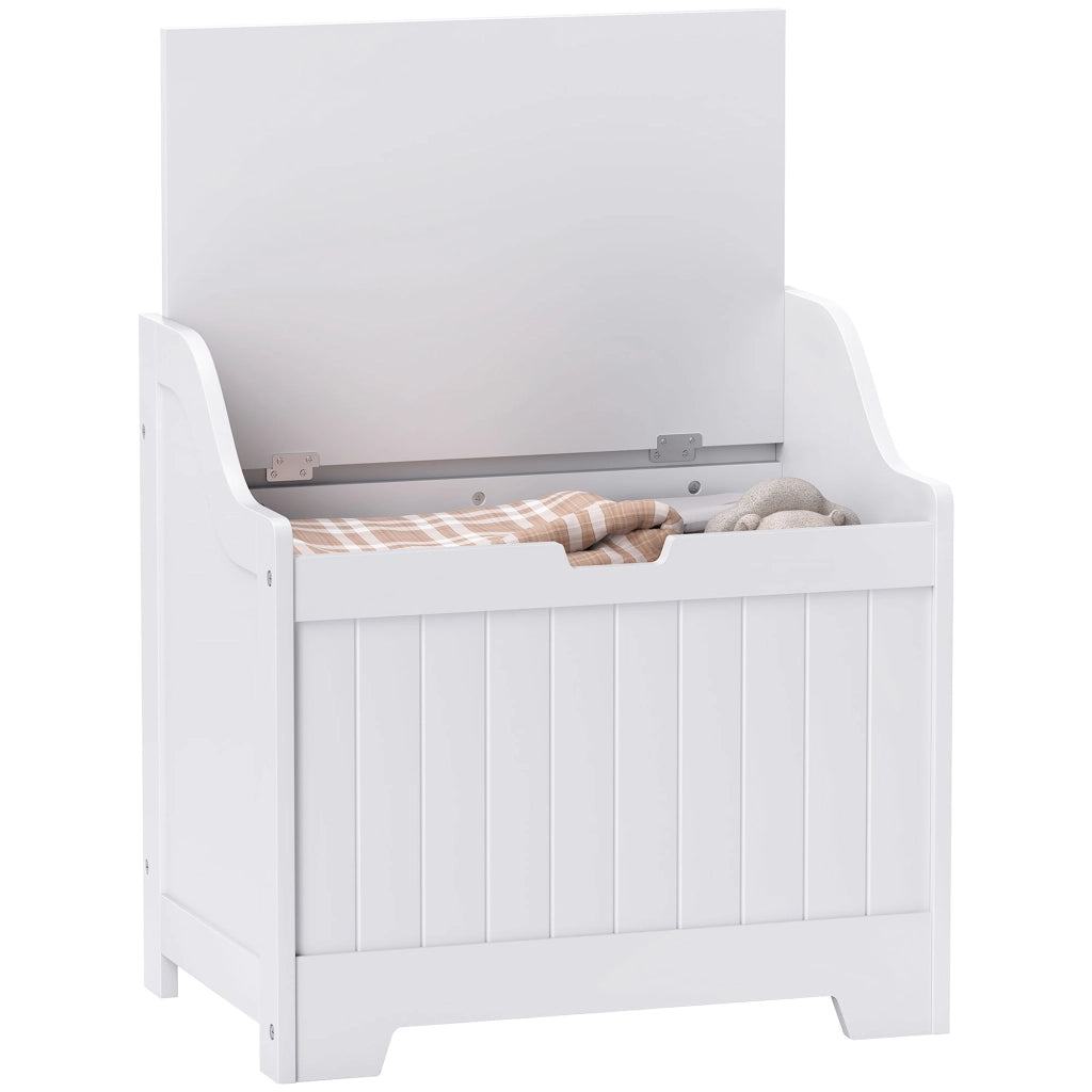 Cassa in legno con coperchio ¨C Minimal ¨C bianco