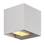 Applique Esterno Moderna Grayson Alluminio Bianco 1 Luce G9 Ip54