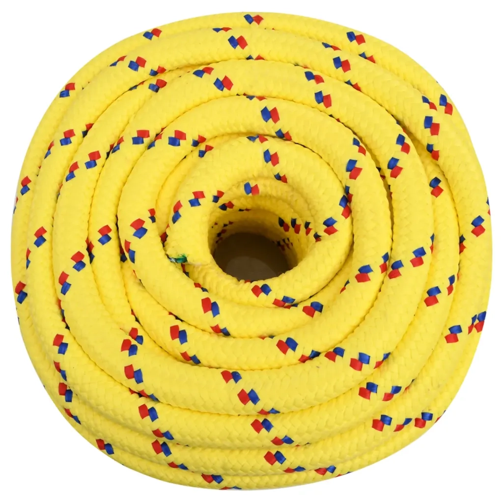 Corda | Fune per barca Gialla 20 mm 25 m in Polipropilene