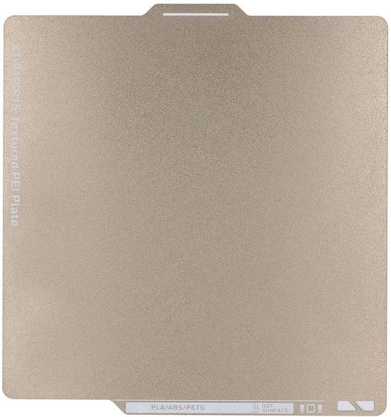 Piattaforma di Costruzione Doppia - Piattaforma PEI - 257x257mm - Adatta per P1S - Massimo 260℃ - Facile da riparare - Piastra di Stampatura