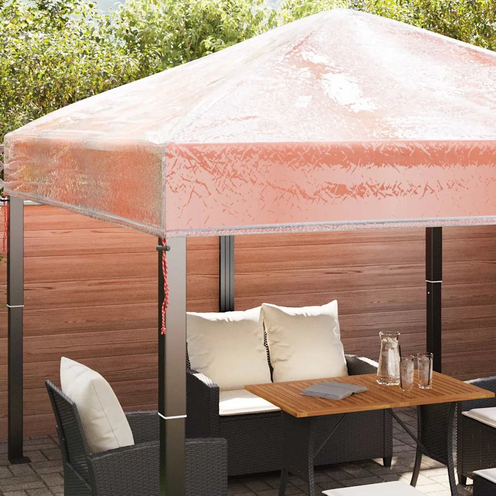 Sostituzione Copertura Gazebo Trasparente 300 x 300 x 26 cm PVC CFW8234608