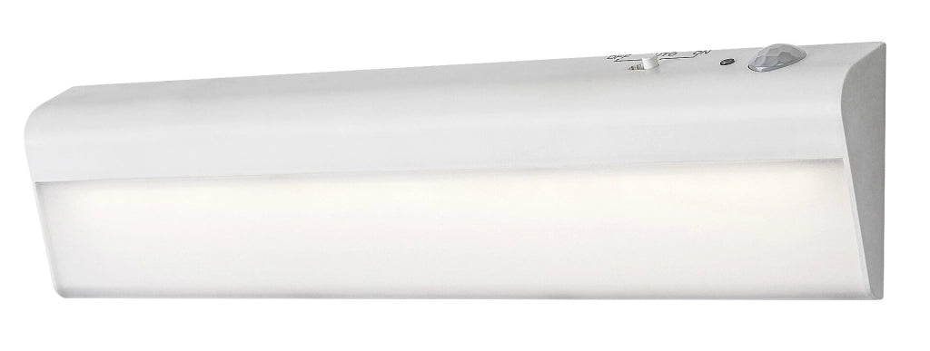 Barra LED sottopensile Jelora PIR a pile 23 cm bianca