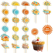 46 pezzi di Cupcake Toppers per decorazione di festa
