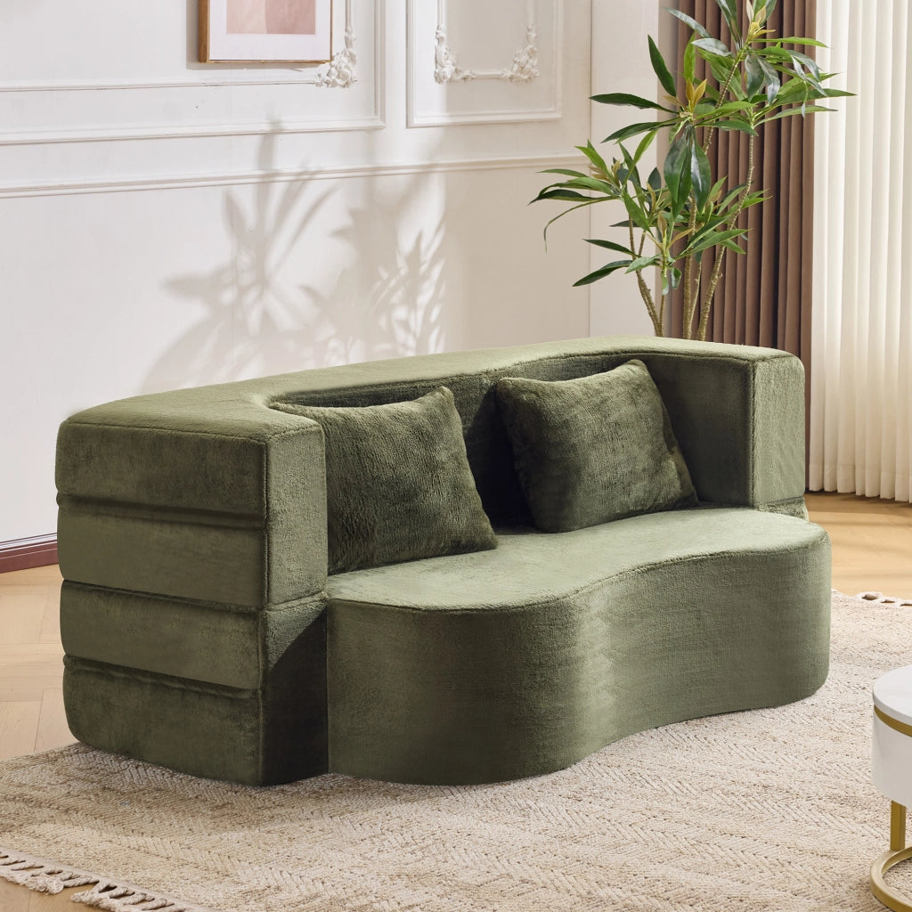 Divano Letto Futon Pieghevole ¨C Xylo ¨C Verde