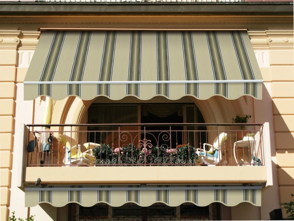 Tenda Da Sole Fissa Itaca Per Balconi Misure Varie E Colori - Biacchi Ettore