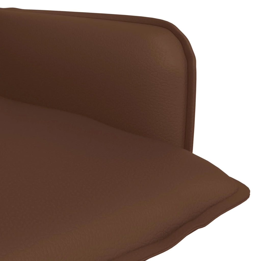 Poltrona Marrone Similpelle 42047737