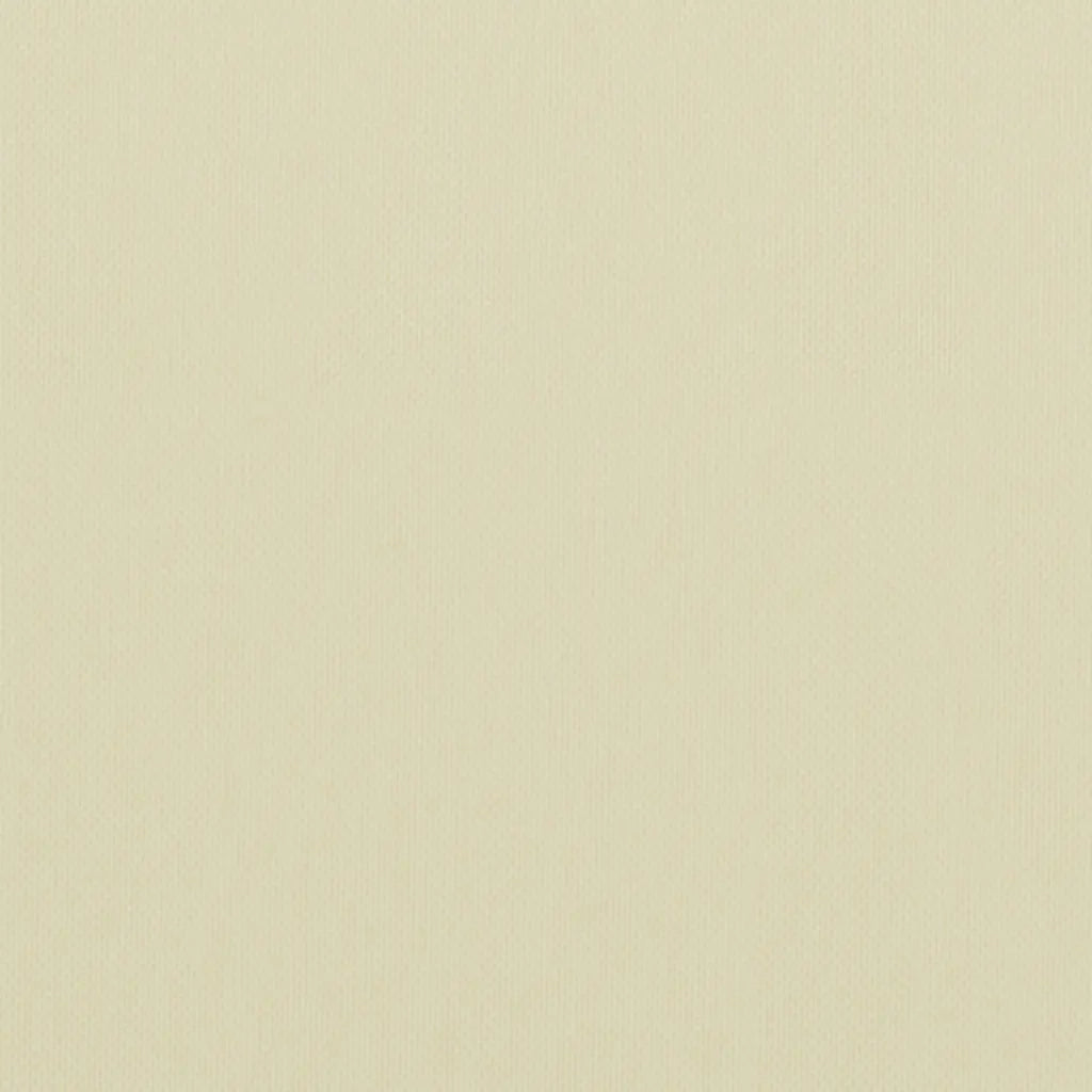 Paravento da Balcone-Pannello per balcone Crema 120x500 cm Tessuto Oxford