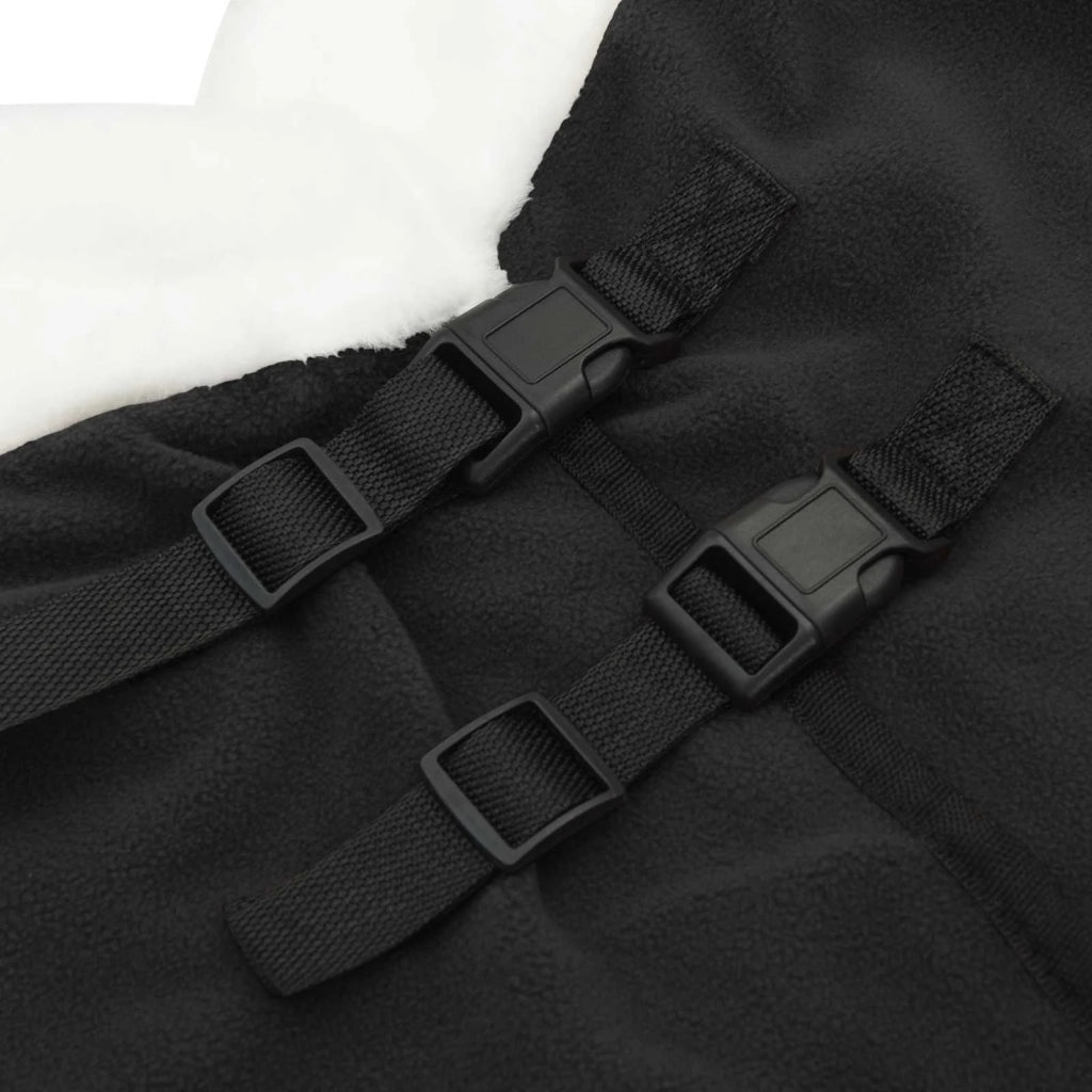 Coperta per Cavalli Nero 165 cm Felpa in pile 42013376