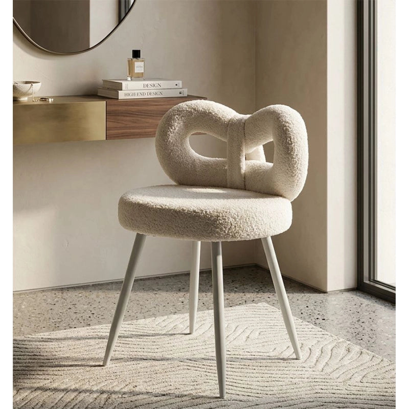 Sedia Mini Ilary Bianca cm ø 40x67 (altezza Seduta cm 46)