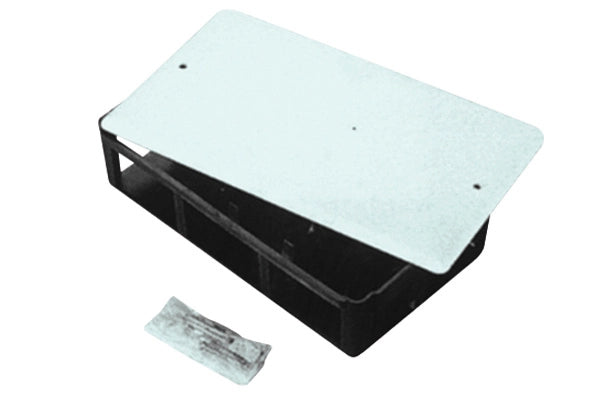 CASSETTA IN ABS PER COLLETTORI- 40 x 20 x 8- TIEMM- pezzi 1