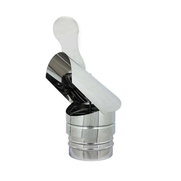 TERMINALE GALLO TONDO INOX- Diam. 250- DK- pezzi 1
