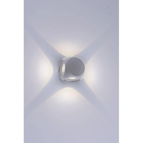 APPLIQUE A LED 'RORY' 4x1W 263Lm 4000K - Colore Nero