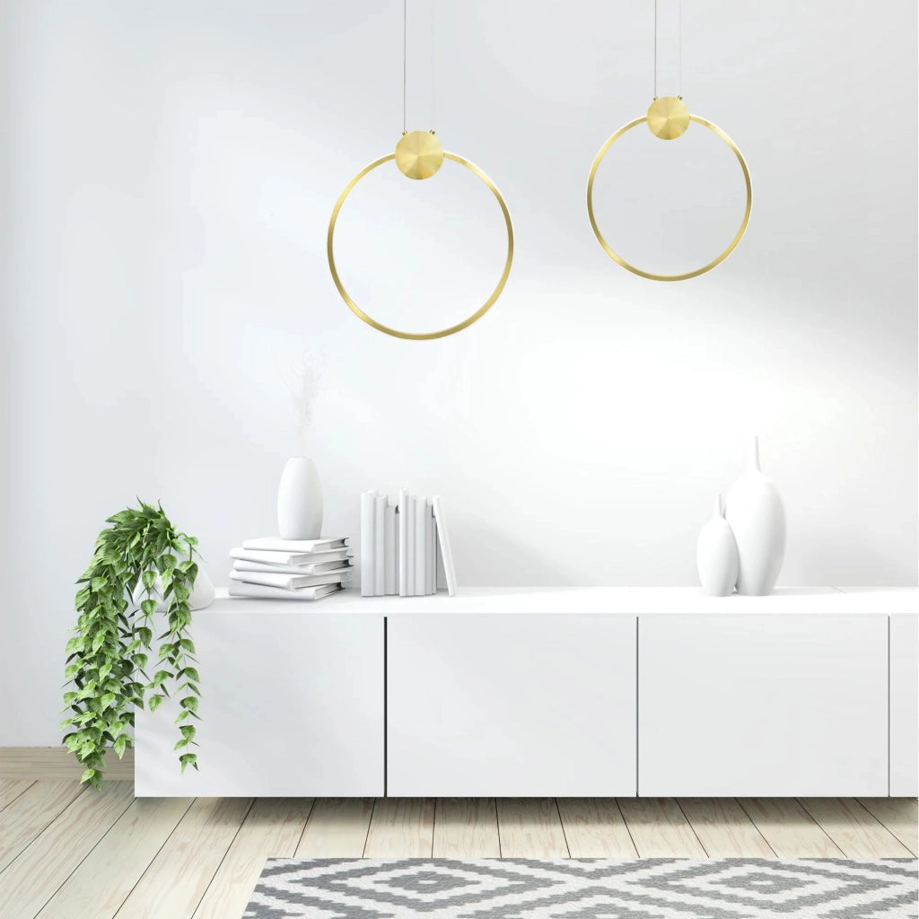 Lampada Da Soffitto Led App1393-cp Gold 30cm