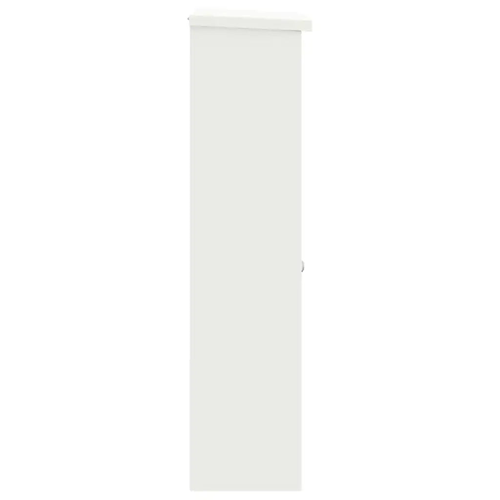 Cassetta per pacchi Bianco 44,5 x 29 x 110,5 cm Acciaio