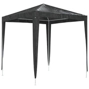 Gazebo | Pergolato per Feste Professionale 2x2 m Antracite