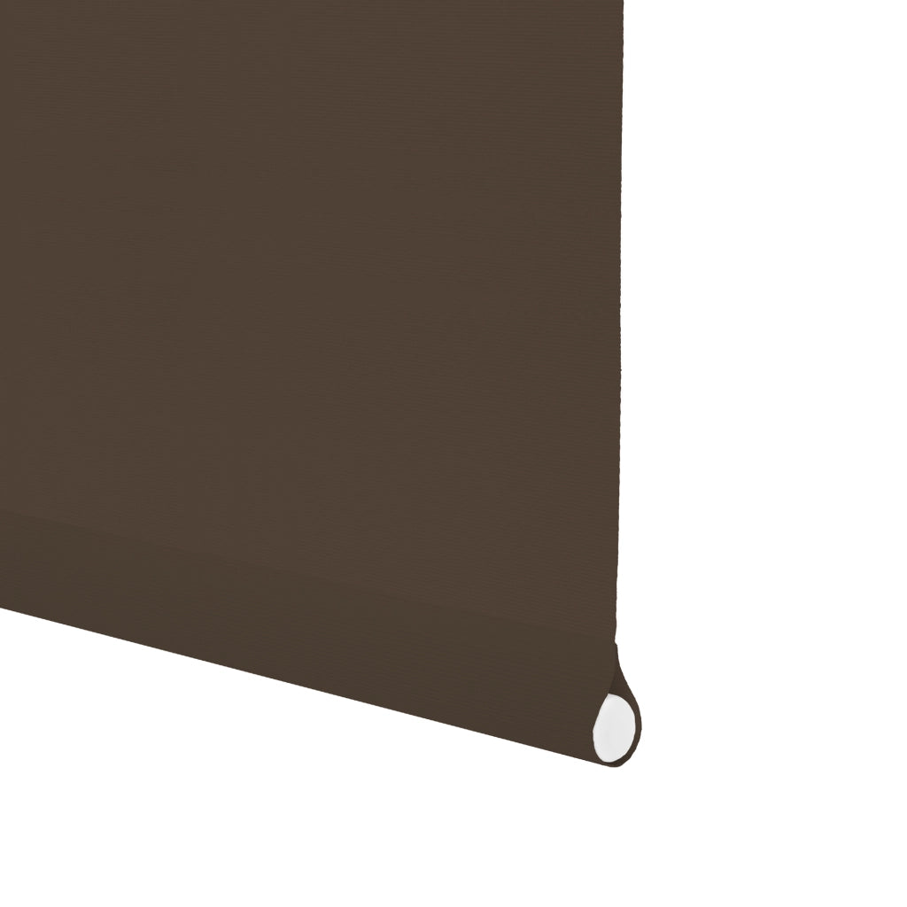 VIEWTEX Tenda a rullo Traslucida Ecofuture (100% tessuto riciclato) Marrone 120 X 250cm - Made in Europe - 5 anni di garanzia