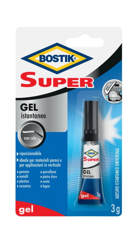 COLLA 'SUPER GEL INSTANTANEO' BOSTIK 3 gr - BOSTIK