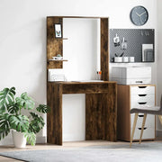 Scrivania Rovere fumé 78,5 x 37 x 154,5 cm Legno multistrato 869342