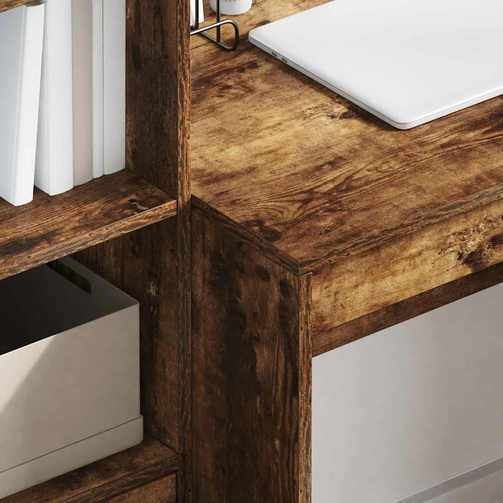 Scrivania Rovere fumé 90 x 50 x 76 cm 869438
