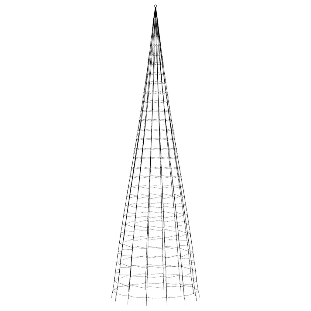 Albero di Natale a LED 3000 LED Colorati 800 cm 358122