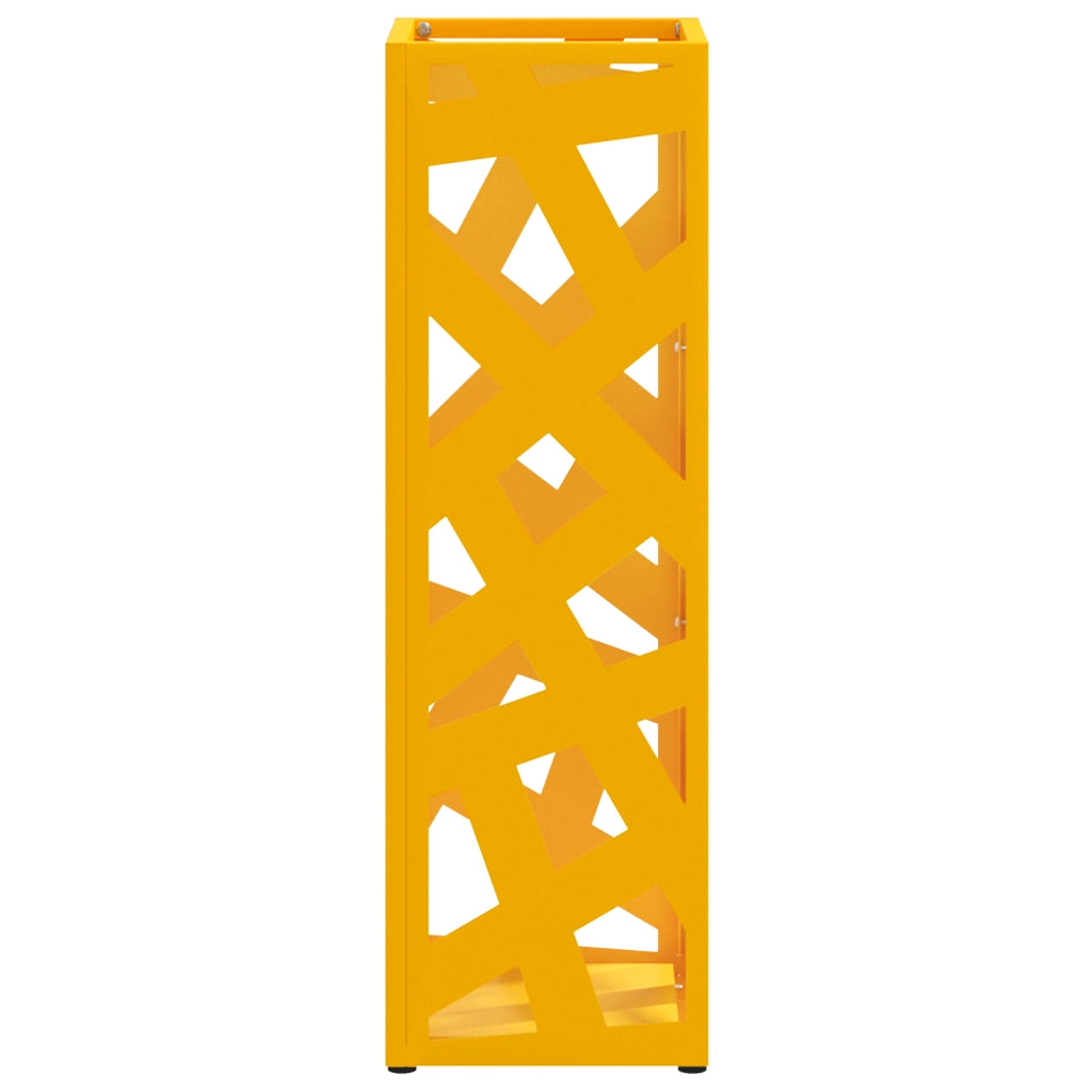 portaombrelli Giallo Senape Metallo Medio Elegante