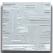 10 o 20mq (40 oppure 80 pezzi) di pannello decorativo a soffitto in polistirene compatto 50x50cm (spess. 1cm) VENA - Pacco da 20 metri quadrati
