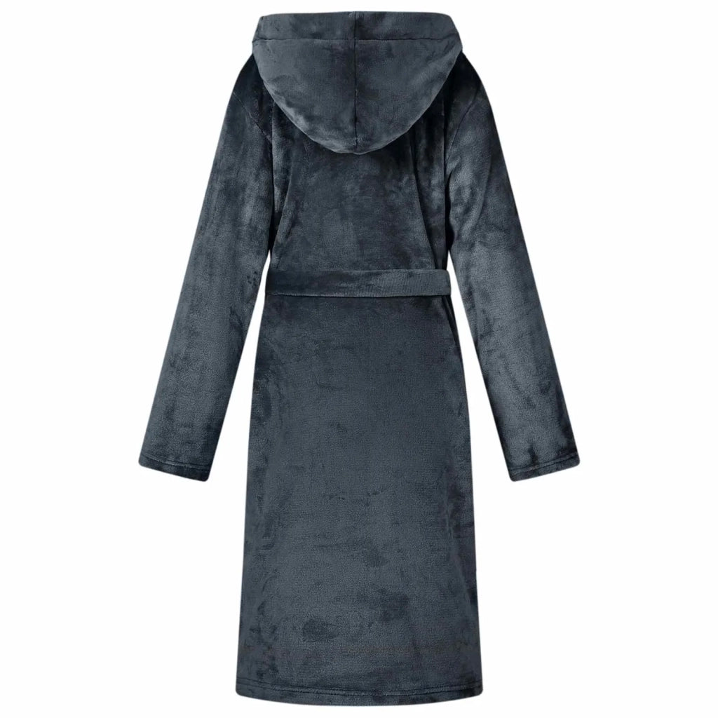 Accappatoio con Cappuccio Blu navy xxl Flanella 42017241