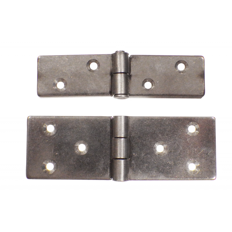 CERNIERA INOX MM.80 X 20 MIRROR POLISHED HINGES MM.90X30