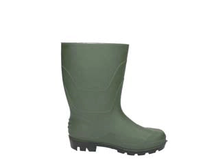 STIVALI  A TRONCHETTO IN PVC VERDE- - nÂ°42 - 1 paio EXCEL