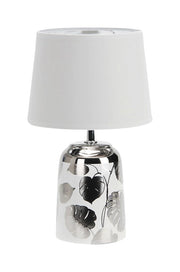 Lampada da tavolo Rabalux Sonal bianca ceramica E14
