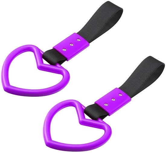 Piastra di avvertimento per parafango - 2 pezzi - forma a cuore - nylon/plastica - applicazione universale - materiale duraturo - 235 x 95 mm - cintura di avvertimento