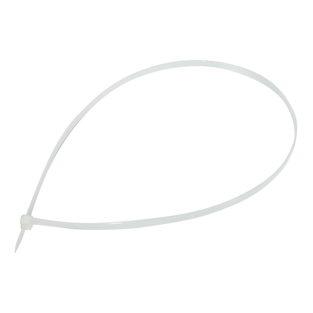 Fascette in plastica 9×900 mm – bianche – set da 100 pezzi Breckner Germany