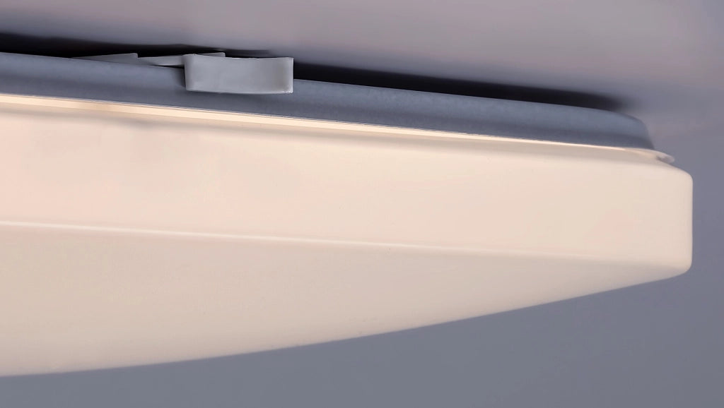 Plafoniera LED quadrata 32cm 18W bianca Rabalux Vendel