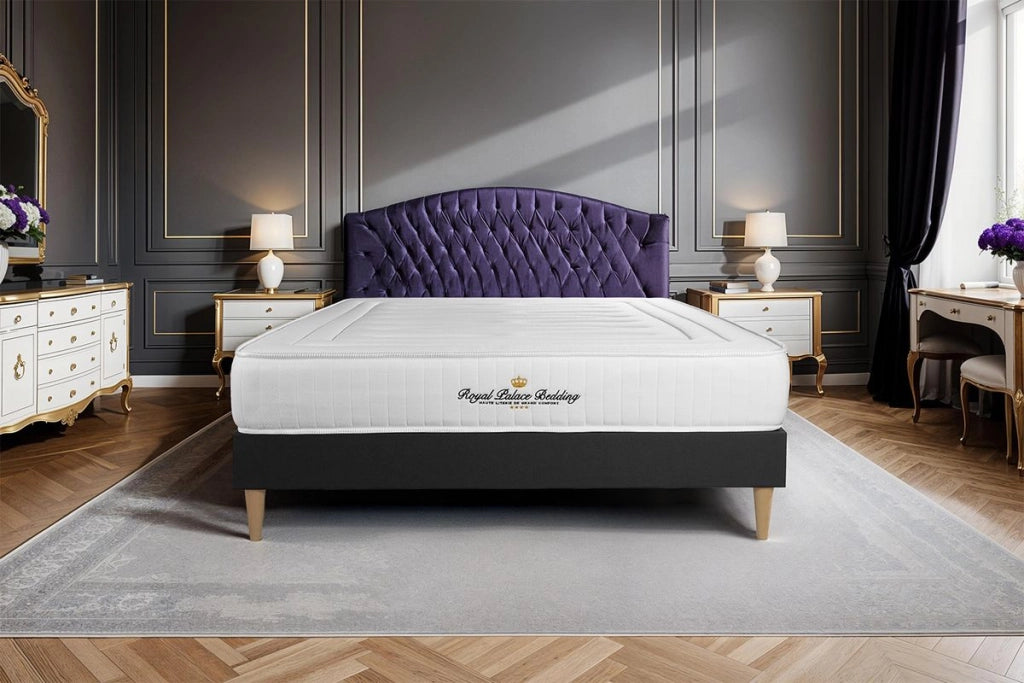 kit rete e materasso Nottingham 135 x 190cm - Spessore : 20cm - memory foam - rigido