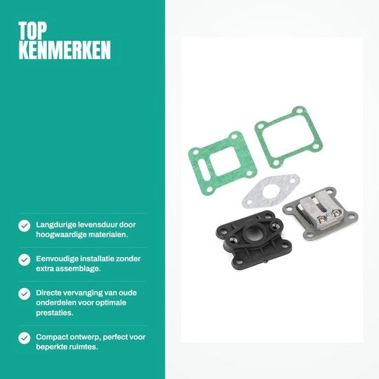 Kit di ricambio valvola Reed per carburatore - Materiale di alta qualità - Sostituzione diretta - Resistente all'usura - Installazione semplice - Durata prolungata - Set di valvole
