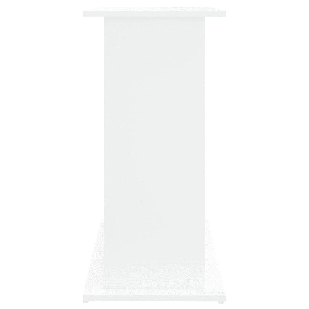 Supporto per Acquario Bianco 81x36x73 cm in Legno Multistrato