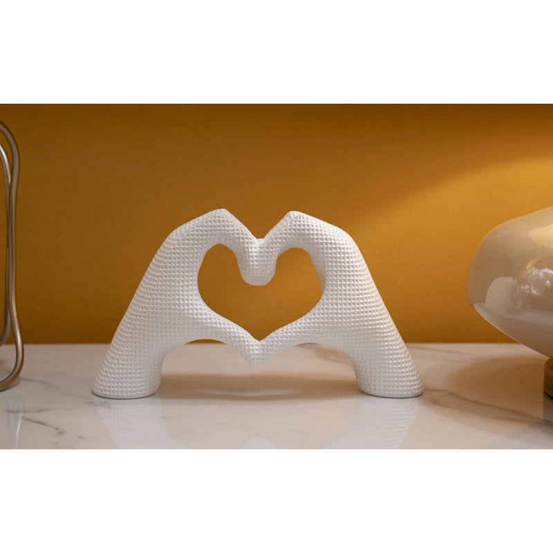 Scultura Lover White cm 25x7,5x13,5