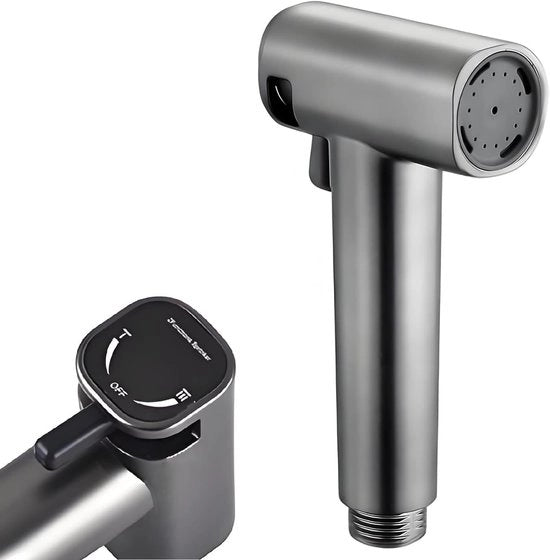 Bidet-douche con rubinetto regolabile - igiene ottimale - 1 pezzo - bianco