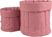 Set di borse di stoccaggio per giocattoli rosa per bambini