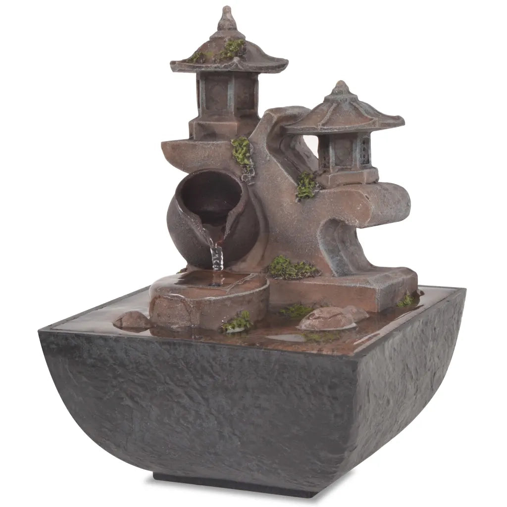 Fontana da Interni con Luce a LED in Poliresina CFW7345947