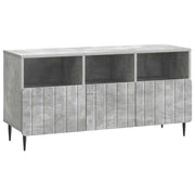 Mobile TV con cassetto-Credenza per TV Grigio Cemento 102 x 34,5 x 50 cm 159206