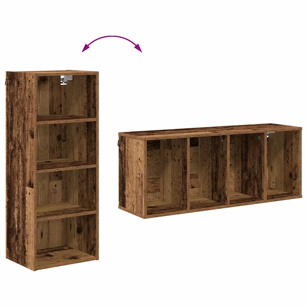 Armadio pensile Legno vecchio 40 x 29,5 x 100 cm 884472