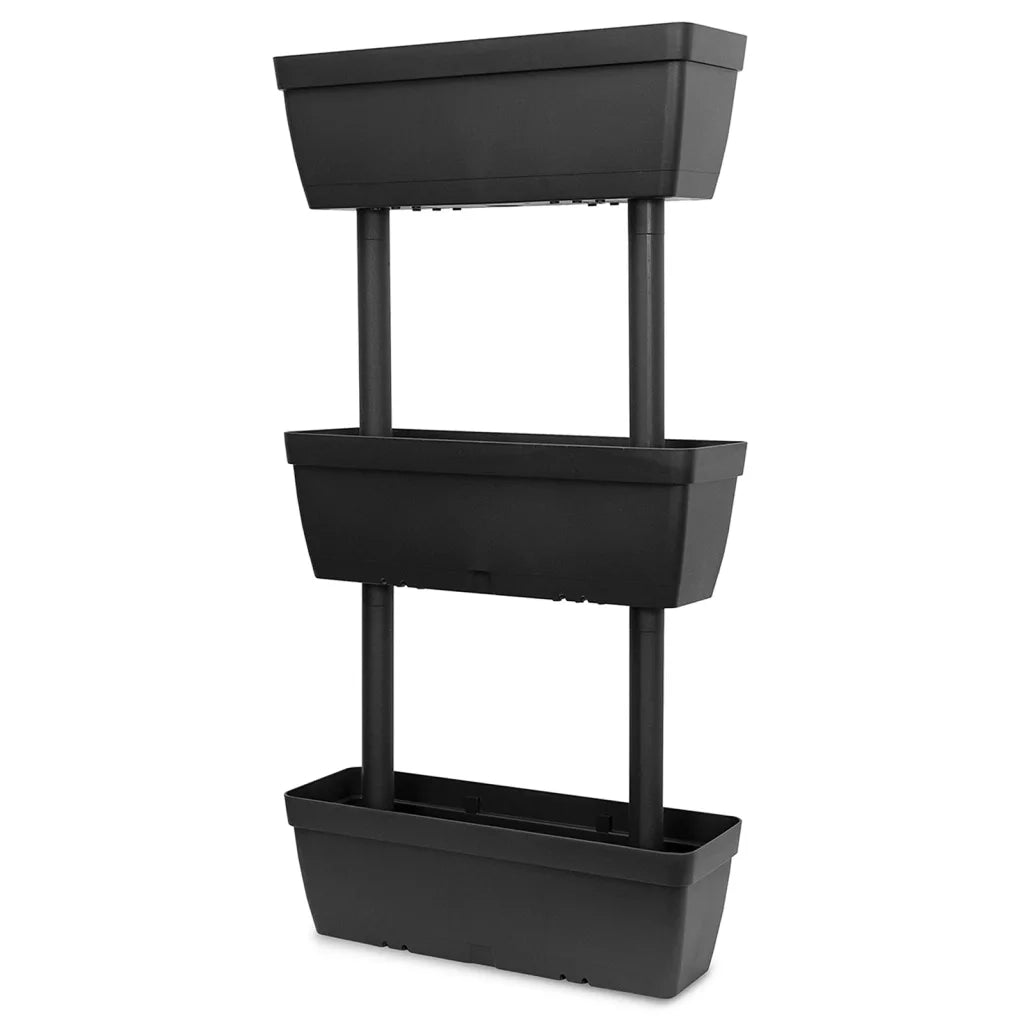 Fioriere da Giardino 6 pz 100 cm Antracite 151823