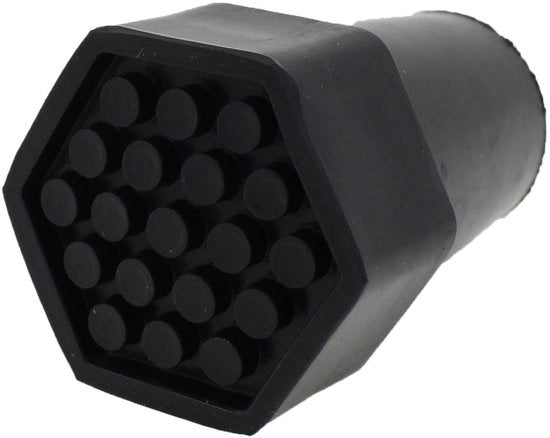 Set di Protezioni in Gomma da 4 - Cornici Pesanti a 6 Viti - Diametro 22mm - Grip Antiscivolo - Rinforzate con Anello Metallico - Sicure e Stabili - Cuffie di Protezione