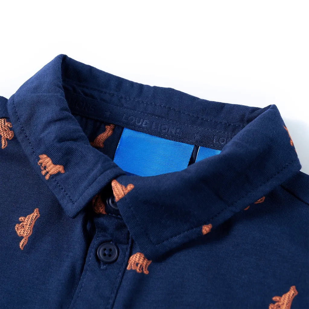 Camicia per Bambini Blu Marino 104 12975