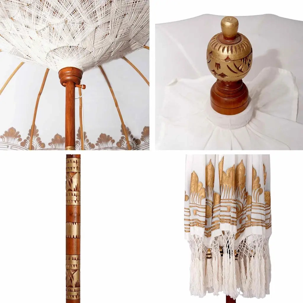 Parasol Balinese Crema 215 x 215 x 260 cm 42006453