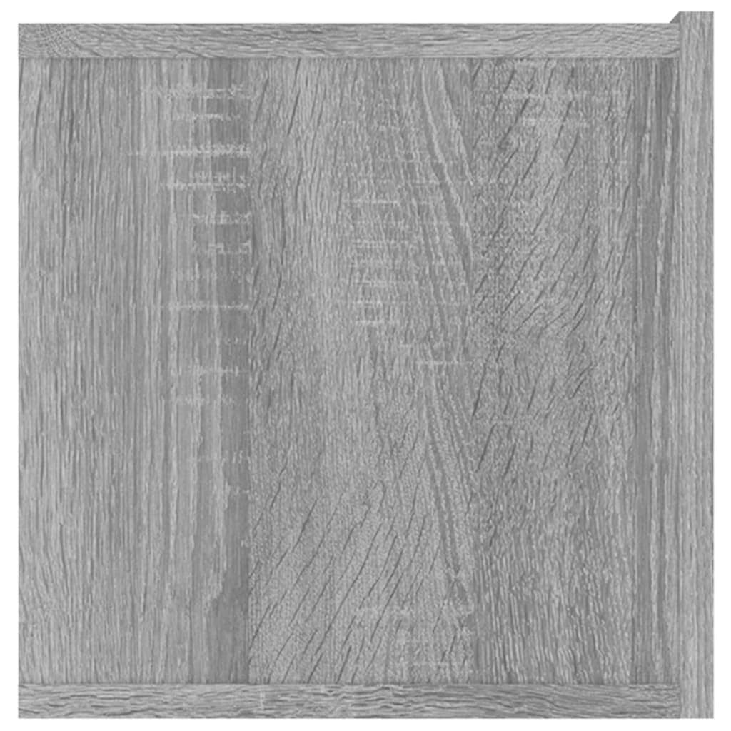 Mobile TV multimediale scaffale TV credenza mobile TV sala da pranzo soggiorno camera da letto 2 pezzi Sonoma 80 x 30 x 30 cm legno ingegnerizzato grigio 02_0028654