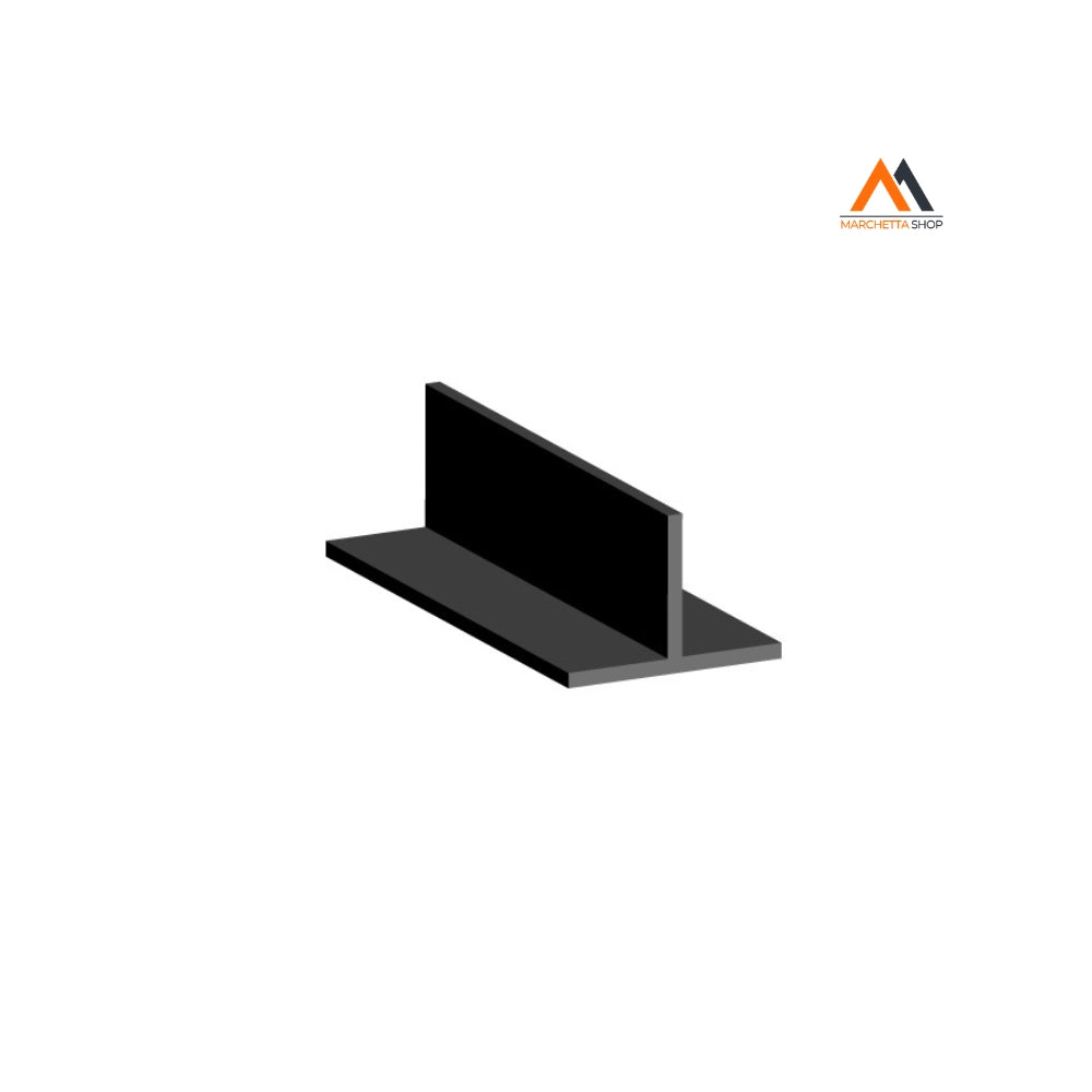 PROF T 25X25X4 FERRO NATURALE 2 MT